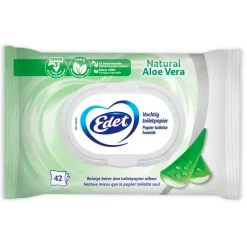 Edet Natural Aloë Vera Vochtig Toiletpapier