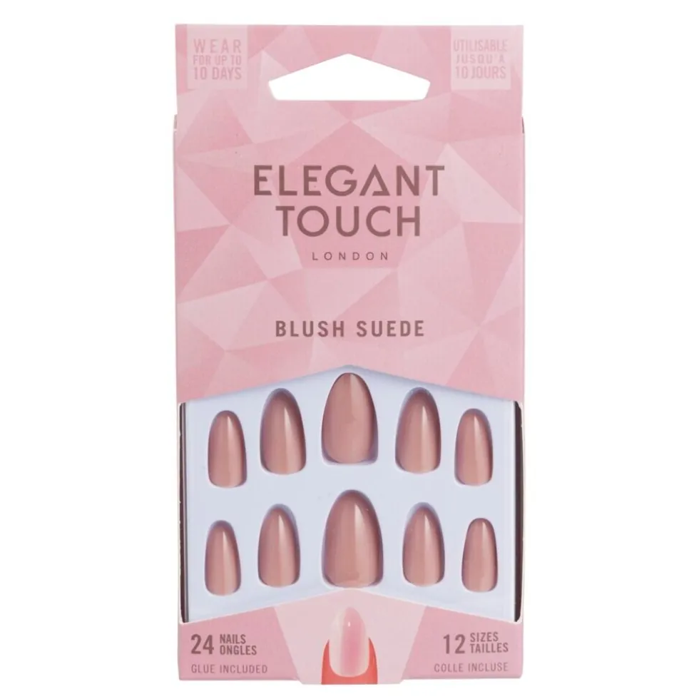 Elegant Touch Blush Suede Kunstnagels