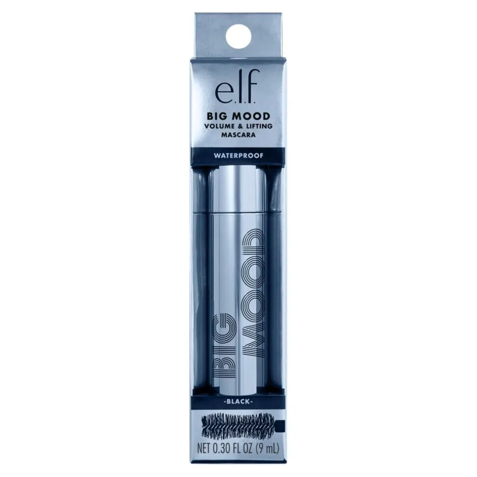 e.l.f. Big Mood Deep Waterproof Black Volume & Lifting Mascara