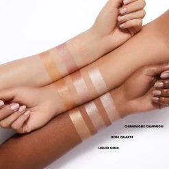 e.l.f. Halo Glow Highlight Champagne Campaign Beauty Wand