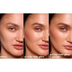 e.l.f. Halo Glow Powder Filter Light Warm Pressed Powder