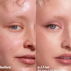 e.l.f. Halo Glow Powder Filter Fair Warm Pressed Powder