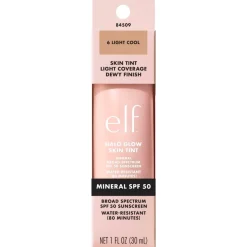 e.l.f. Halo Glow SPF50 6 Light Cool Skin Tint