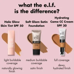 e.l.f. Halo Glow SPF50 10 Tan Neutral Skin Tint