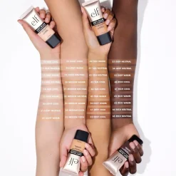 e.l.f. Soft Glam 45 Tan Warm Satin Foundation
