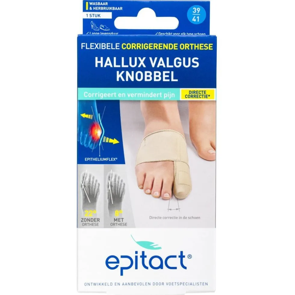 Epitact Hallux Valgus Knobbel Flexibele Corrigerende Orthese