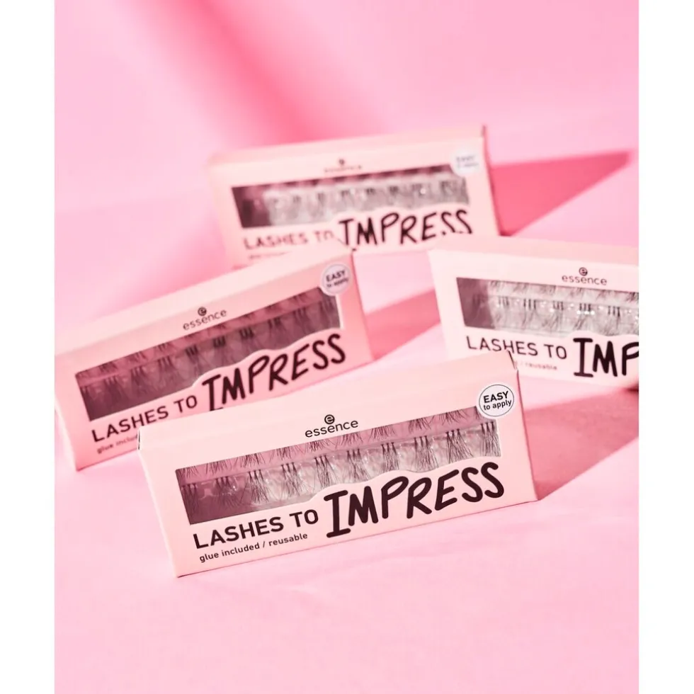 Essence Lashes To Impress 07 Bundled Single Lashes Kunstwimpers