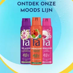 Fa Energising Paradise Hibiscus Deodorant Spray