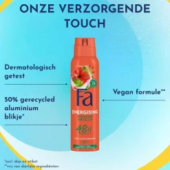 Fa Energising Paradise Hibiscus Deodorant Spray