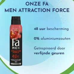 Fa Men Attraction Force Deodorant & Bodyspray