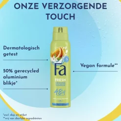 Fa Orange Sunrise Deodorant Spray