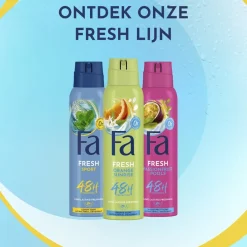 Fa Orange Sunrise Deodorant Spray