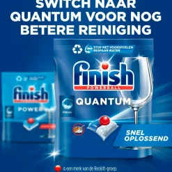 Finish Powerball Quantum Vaatwascapsules