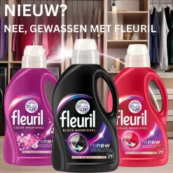 Fleuril Renew Black Vloeibaar Wasmiddel