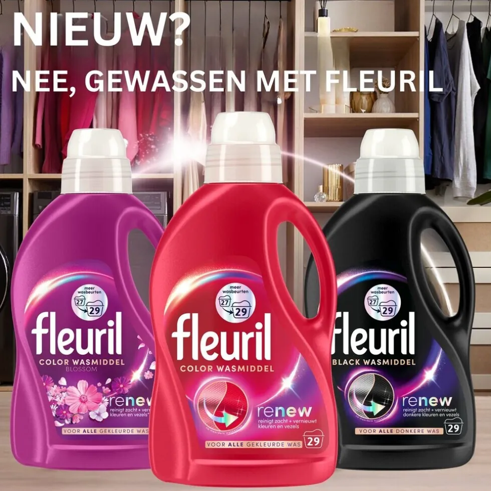 Fleuril Renew Color Vloeibaar Wasmiddel