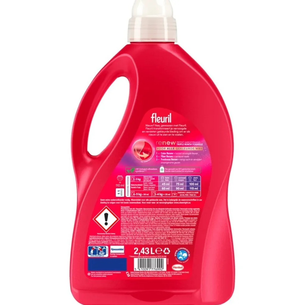 Fleuril Renew Color Vloeibaar Wasmiddel