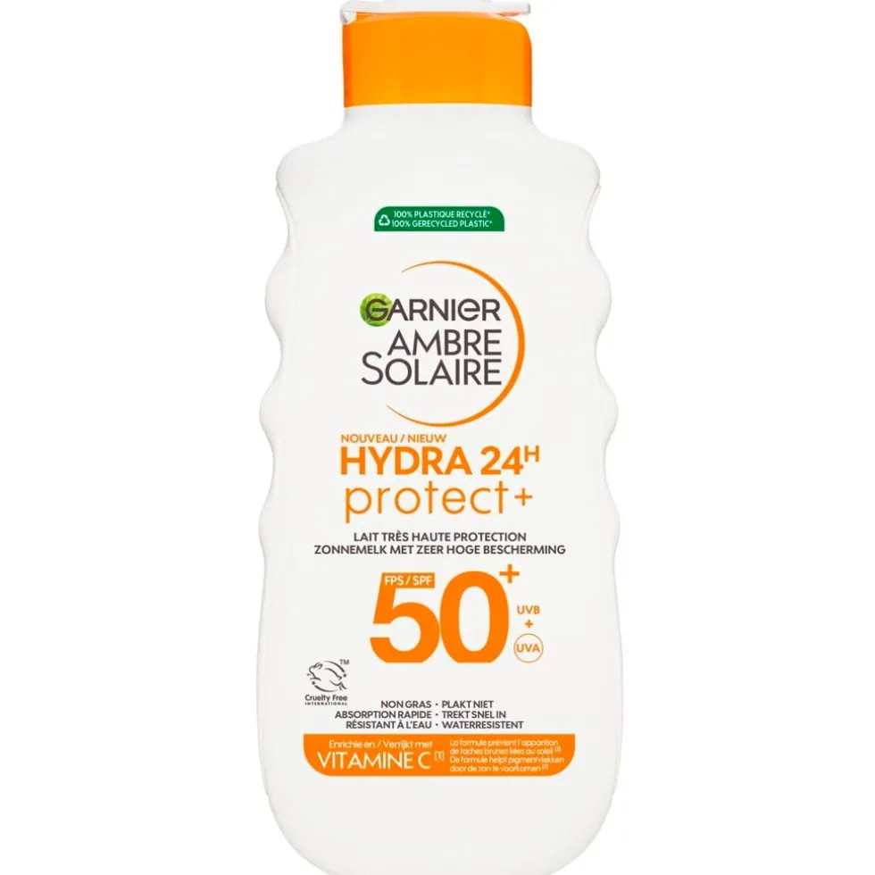 Garnier Ambre Solaire Hydra 24H Protect SPF50+ Beschermende Zonnemelk