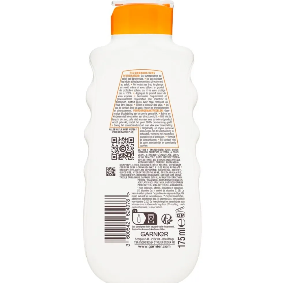 Garnier Ambre Solaire Hydra 24H Protect SPF50+ Beschermende Zonnemelk