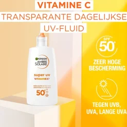 Garnier Ambre Solaire Super Uv Vitamine C SPF50+ Anti-Pigmentvlekken Fluid