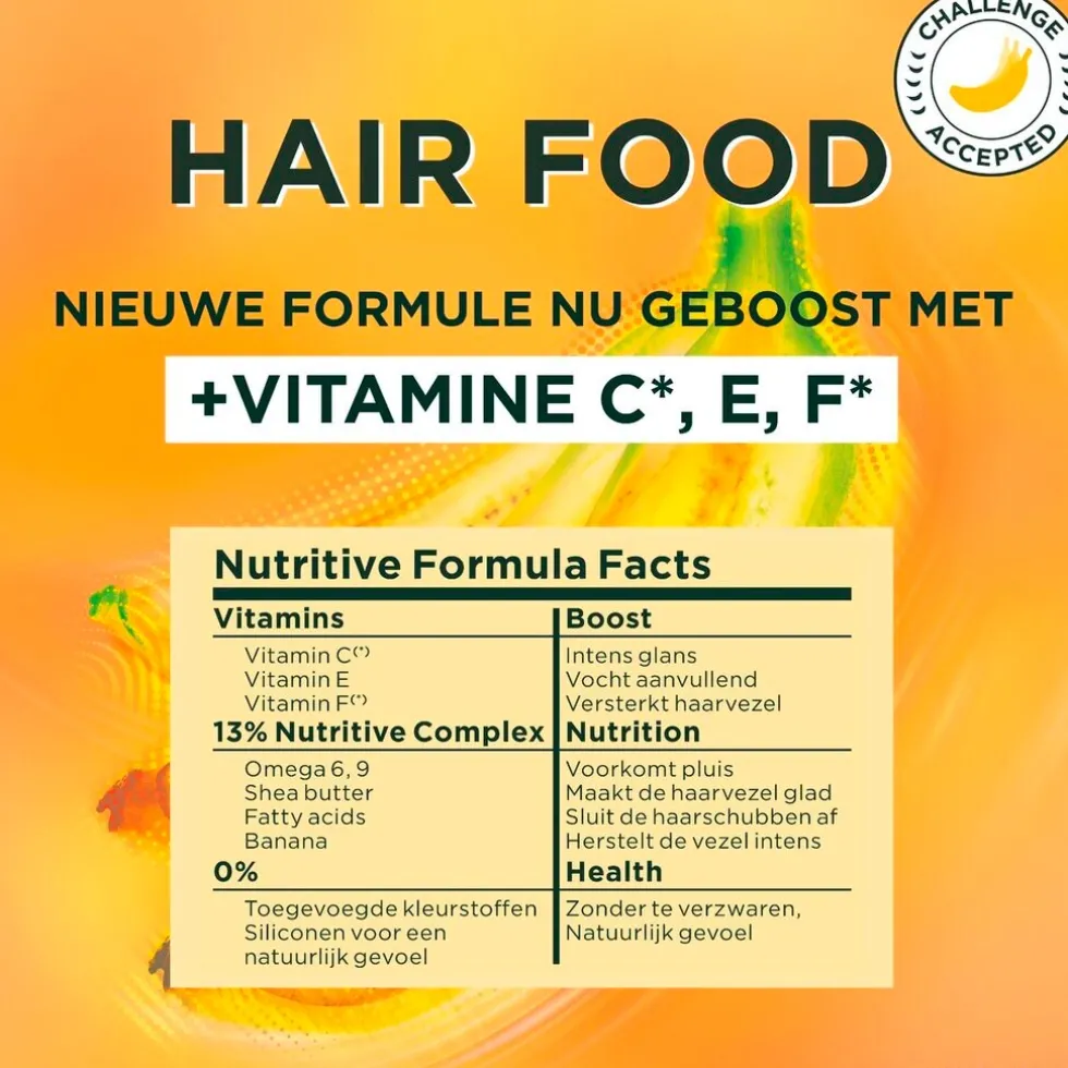 Garnier Fructis Nourishing Banana Hair Food 3-in-1 Haarmasker
