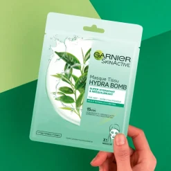 Garnier SkinActive Hydra Bomb Groene Thee Tissuemasker