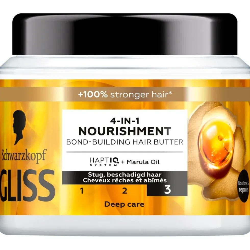 Gliss 4-In-1 Nourishment Bond-Building Haarmasker