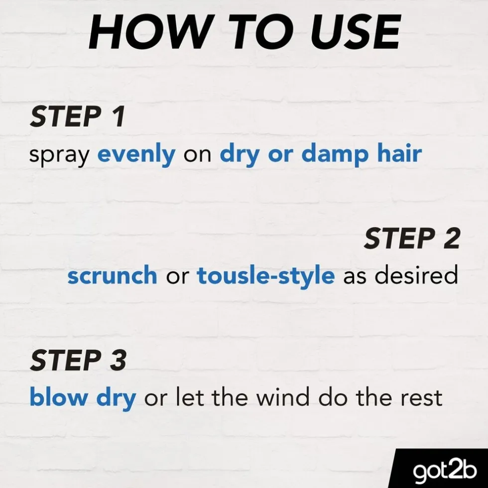 Got2b Beach Matt Texturizing Salt Spray