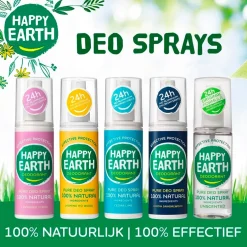 Happy Earth 100% Natural Jasmine Ho Wood Deodorant Spray
