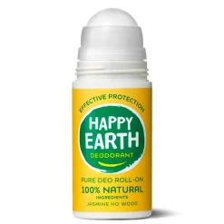 Happy Earth 100% Natural Jasmine Ho Wood Deodorant Roller