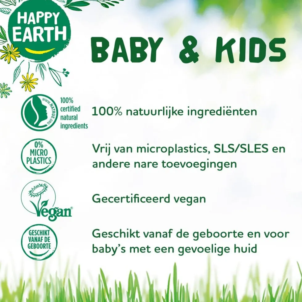 Happy Earth Baby & Kids 100% Natural Hair Lotion