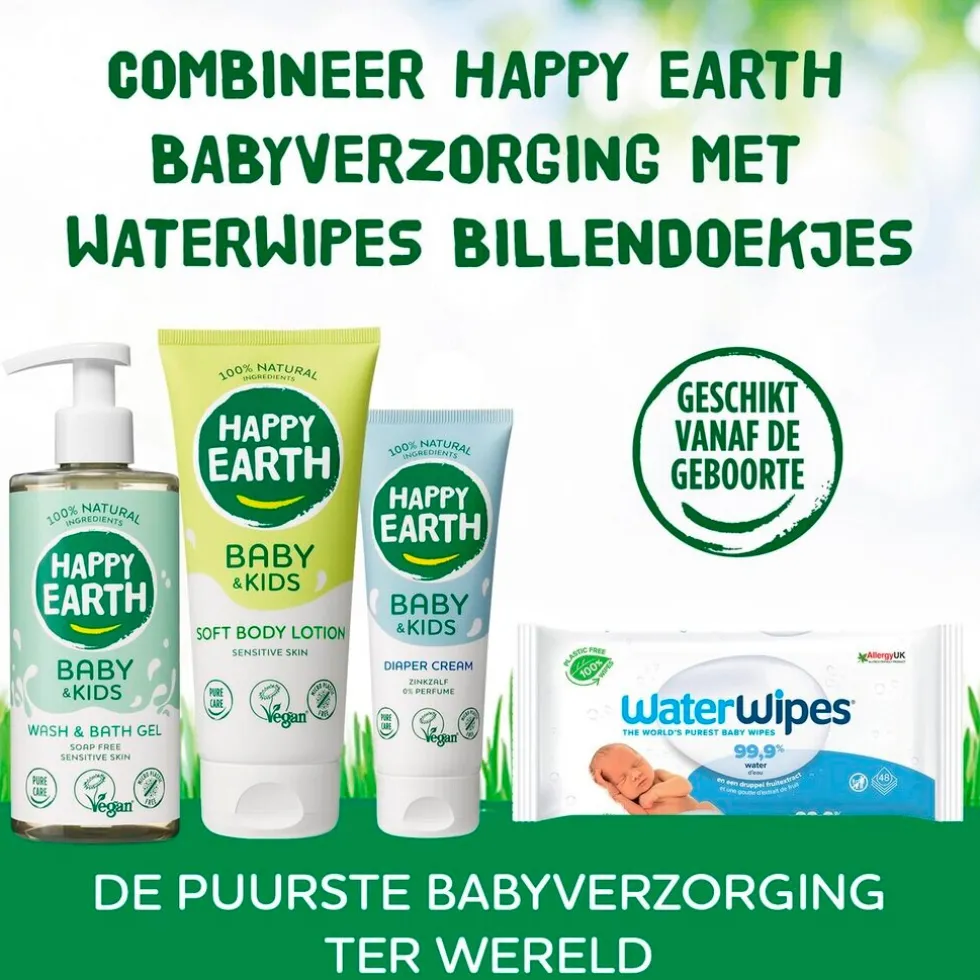 Happy Earth Baby & Kids 100% Natural Hair Lotion