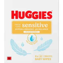 Huggies Extra Care Sensitive Babydoekjes