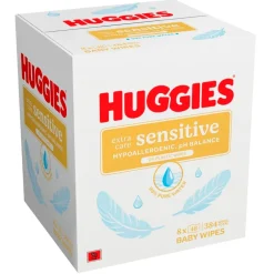 Huggies Extra Care Sensitive Babydoekjes