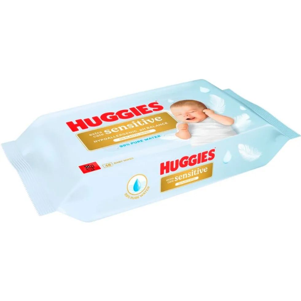 Huggies Extra Care Sensitive Babydoekjes