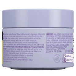 John Frieda Violet Crush For Blondes Purple Toning Masker