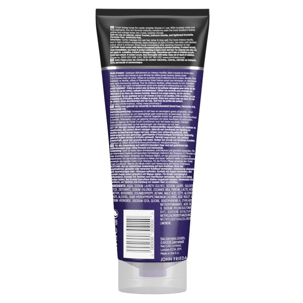 John Frieda Violet Crush Intensive Purple Shampoo
