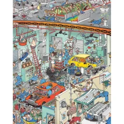 Jumbo Jan van Haasteren Cars In The Make Puzzel