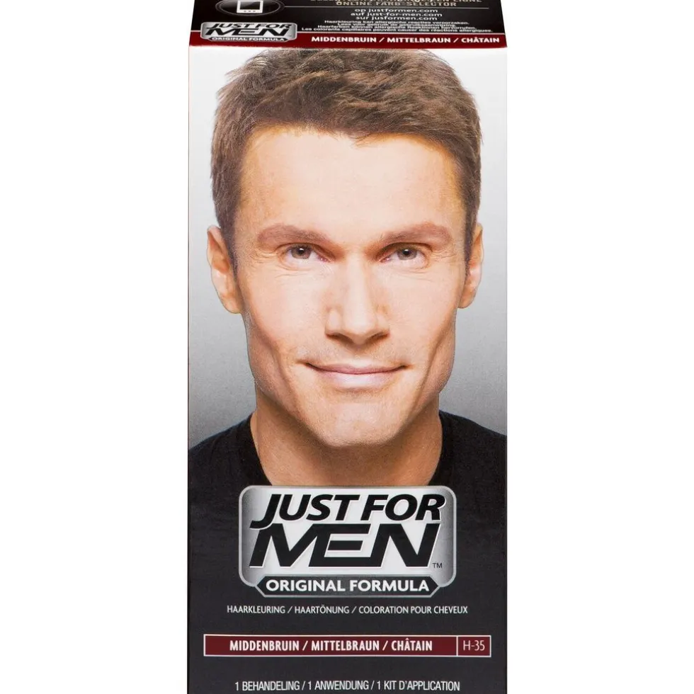 Just For Men Original Formula H-35 Middenbruin Haarkleuring