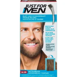 Just For Men Snor & Baard M-35 Middenbruin Haarkleuring