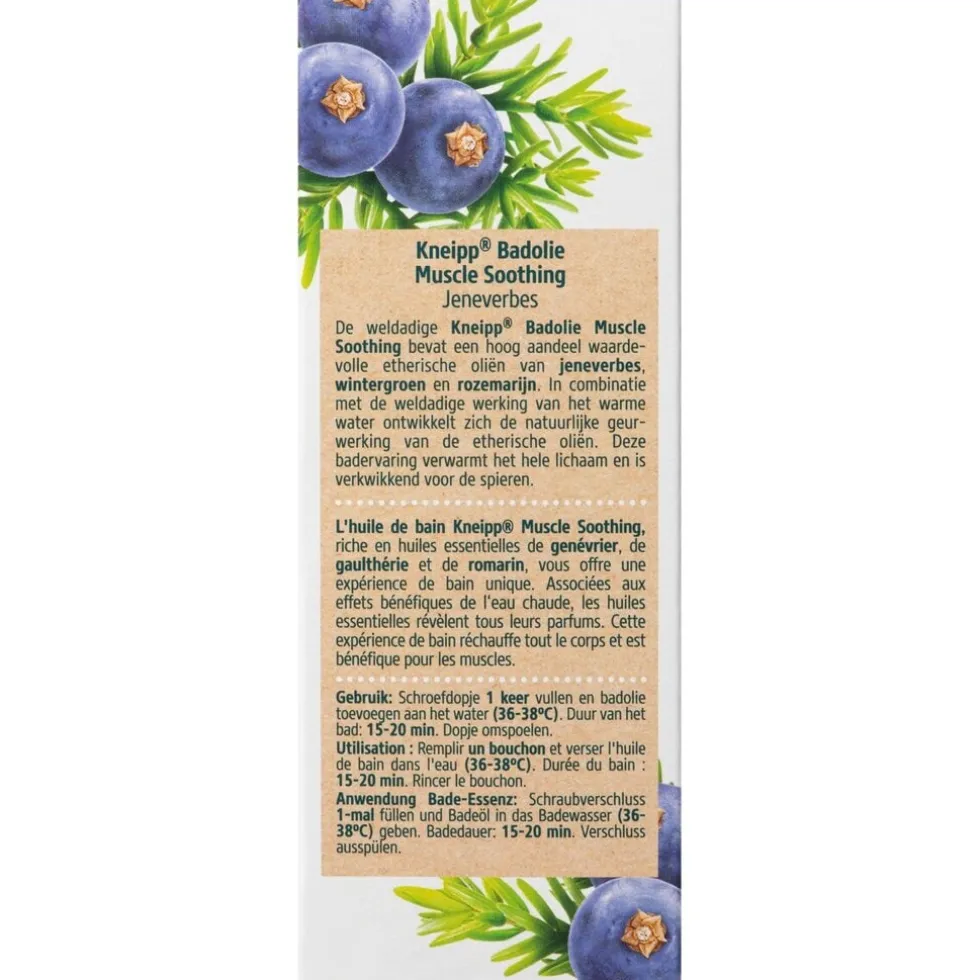 Kneipp Muscle Soothing Jeneverbes Badolie