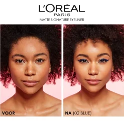 L Oréal Paris Matte Signature 01 Zwart Eyeliner