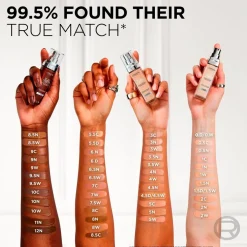 L Oréal Paris True Match 1.R/1.C Rose Ivory Foundation