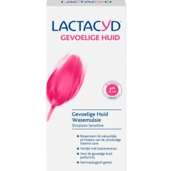 Lactacyd Wasemulsie voor de Gevoelige Huid
