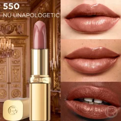 L'Oréal Paris Color Riche 550 Unapologetic Satin Nude Lippenstift