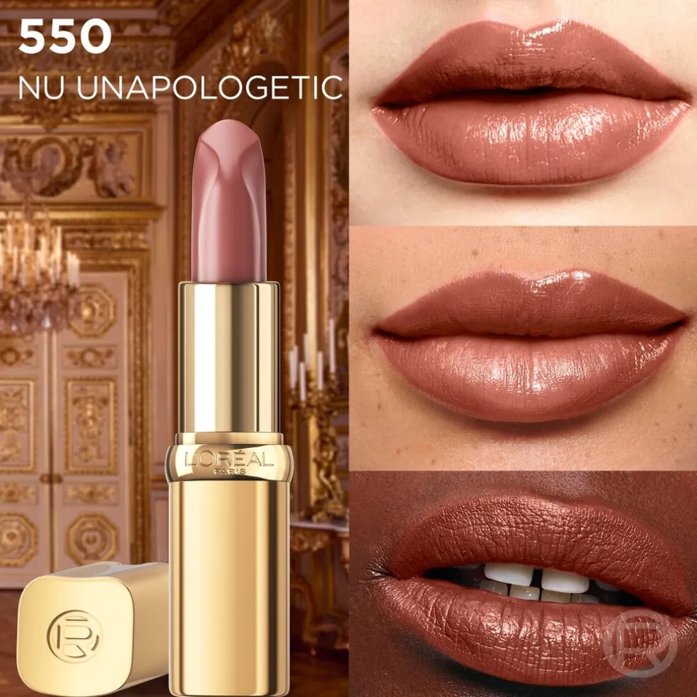 L'Oréal Paris Color Riche 550 Unapologetic Satin Nude Lippenstift