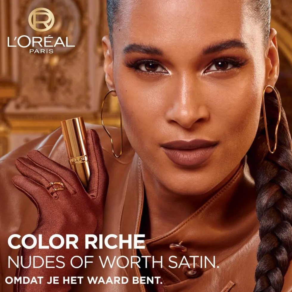L'Oréal Paris Color Riche 550 Unapologetic Satin Nude Lippenstift