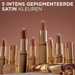 L'Oréal Paris Color Riche Nude Intense L'Ambre Satin Lippenstift