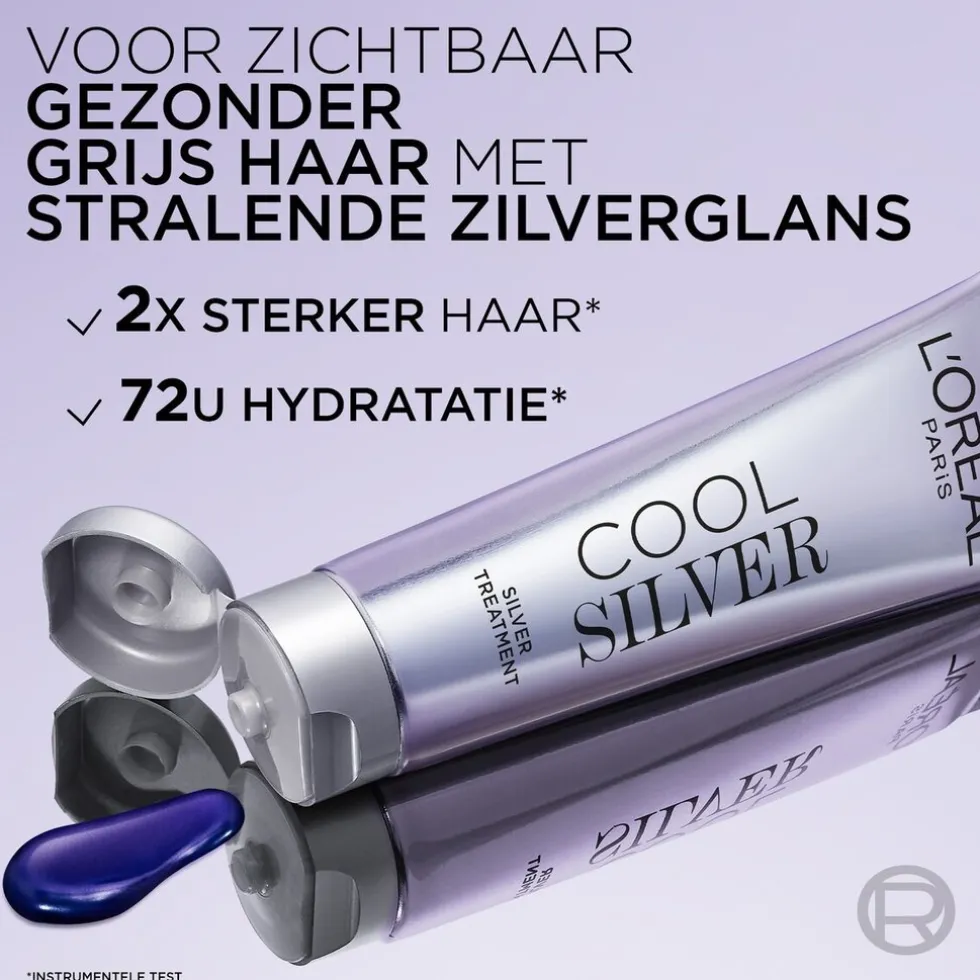 L'Oréal Paris Cool Silver 2 Parelmoer Wit Revitaliserende Zilver Verzorging