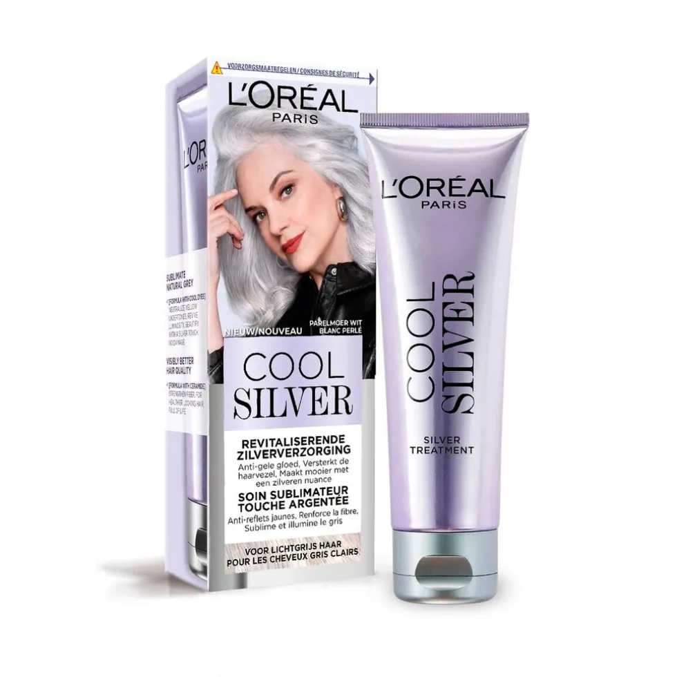 L'Oréal Paris Cool Silver 2 Parelmoer Wit Revitaliserende Zilver Verzorging