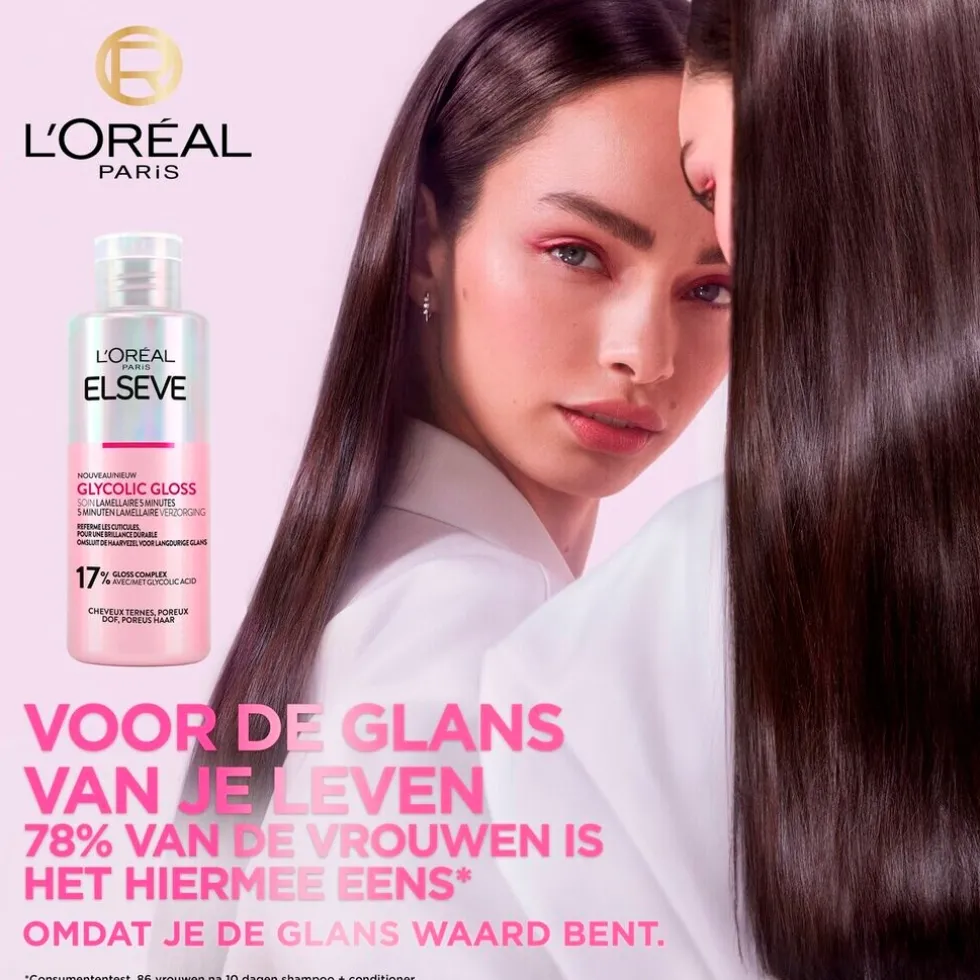 L'Oréal Paris Elvive Glycolic Gloss 5 Minuten Lamellaire Verzorging